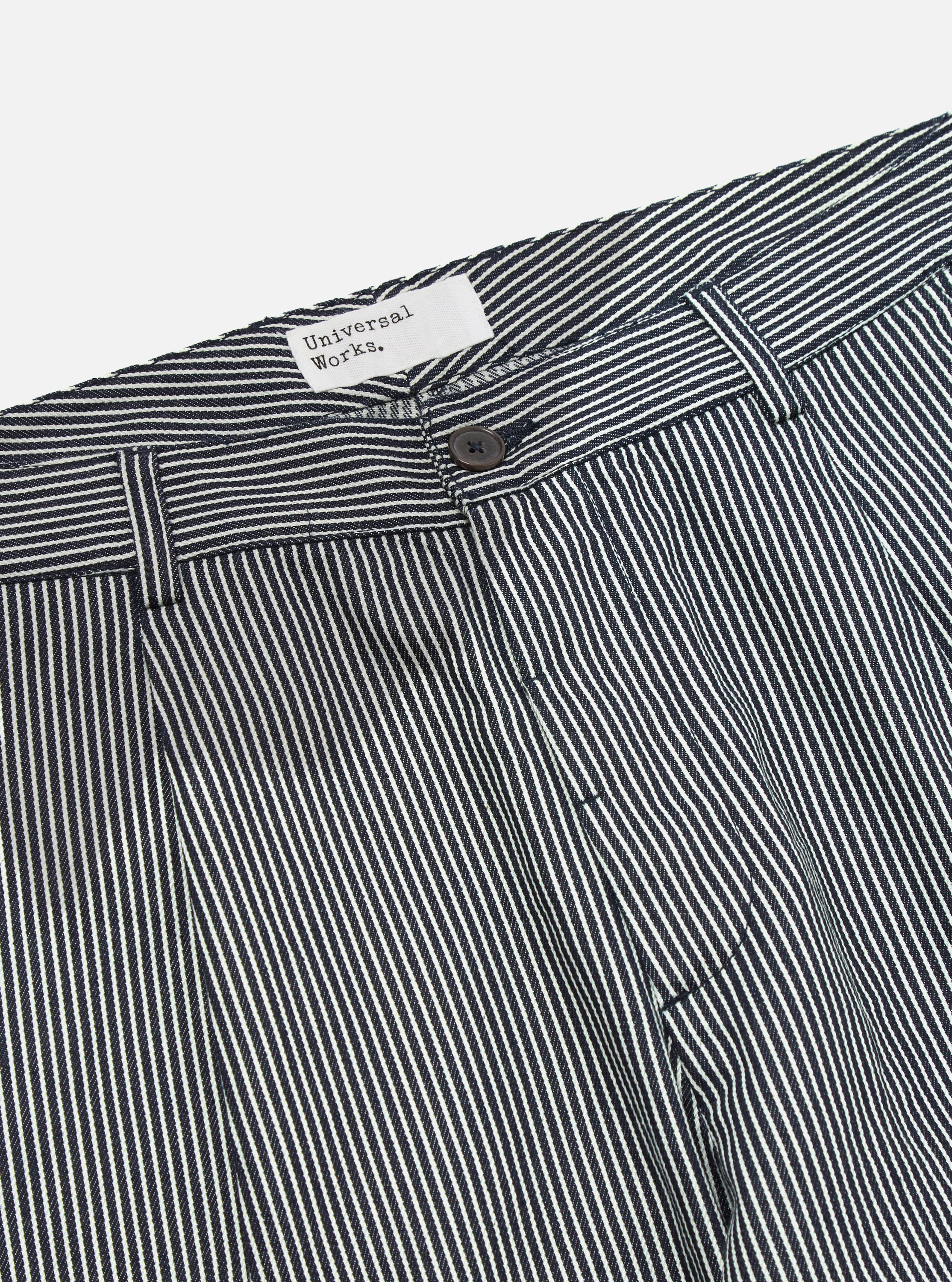 Indigo Hickory Stripe Denim Duke Pant - Image 5
