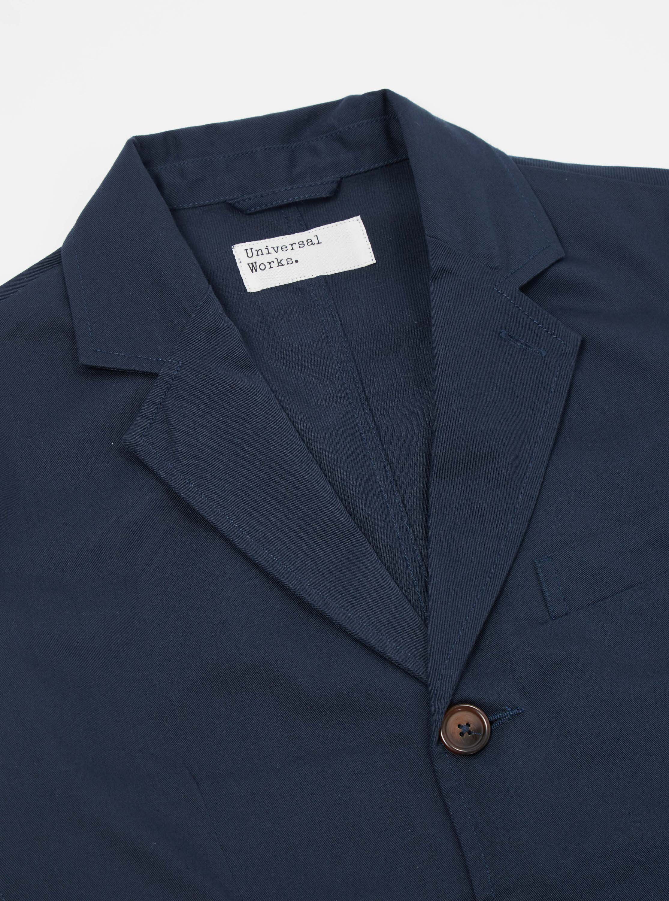 Navy Twill London Jacket - Image 4